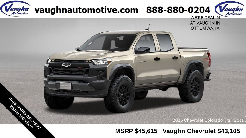New 2026 Chevrolet Colorado Trail Boss