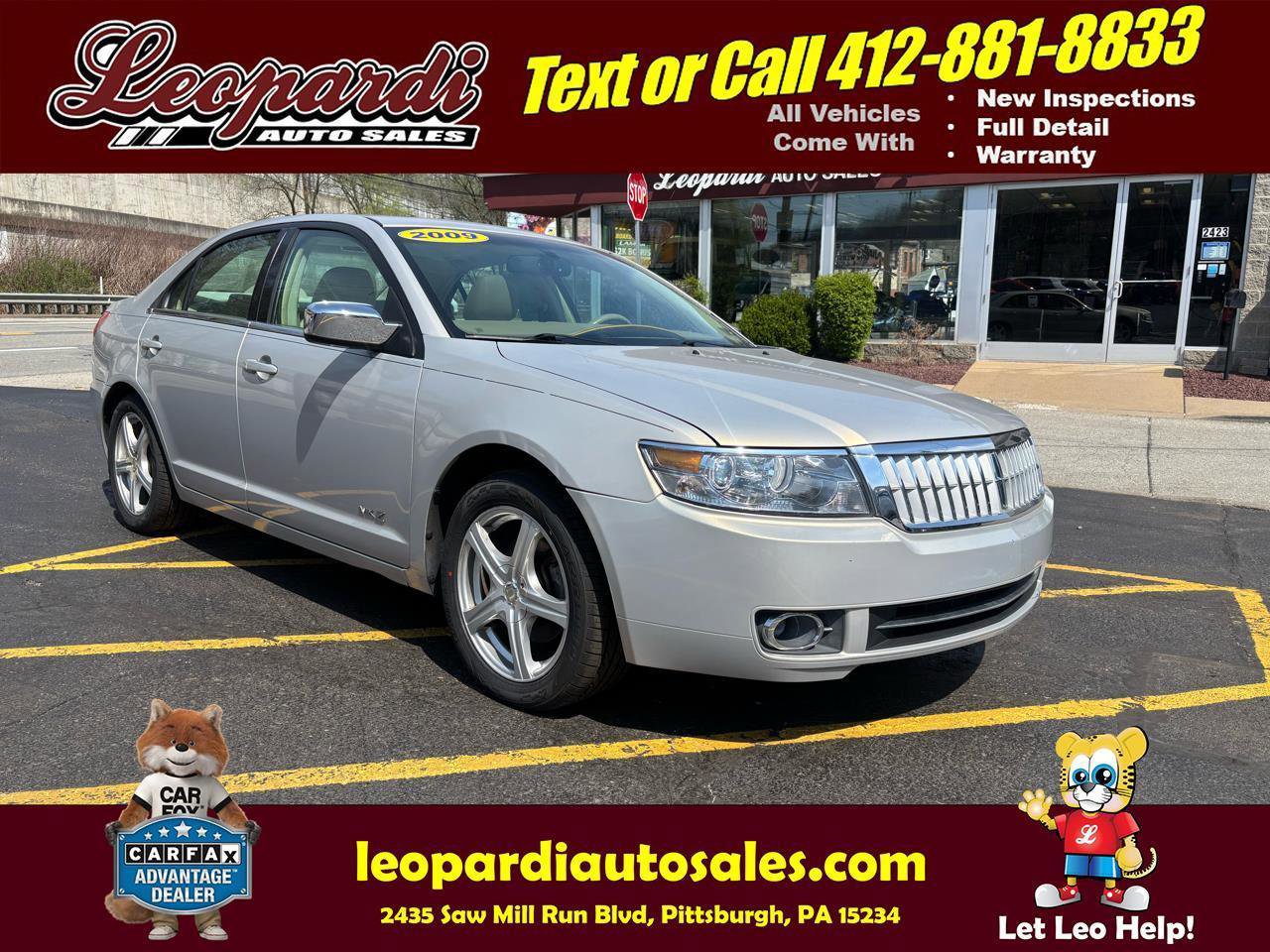 Used 2009 Lincoln MKZ image 1