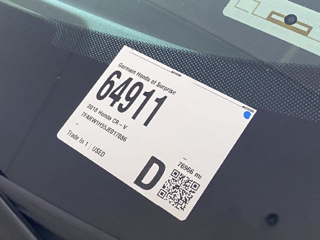 Certified 2018 Honda CR-V EX image 35