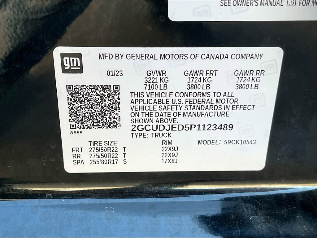 Used 2023 Chevrolet Silverado 1500 High Country w/ High Country Premium Package image 35