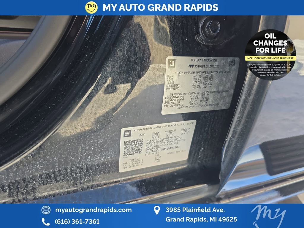 Used 2020 GMC Sierra 1500 SLT w/ SLT Premium Plus Package image 35