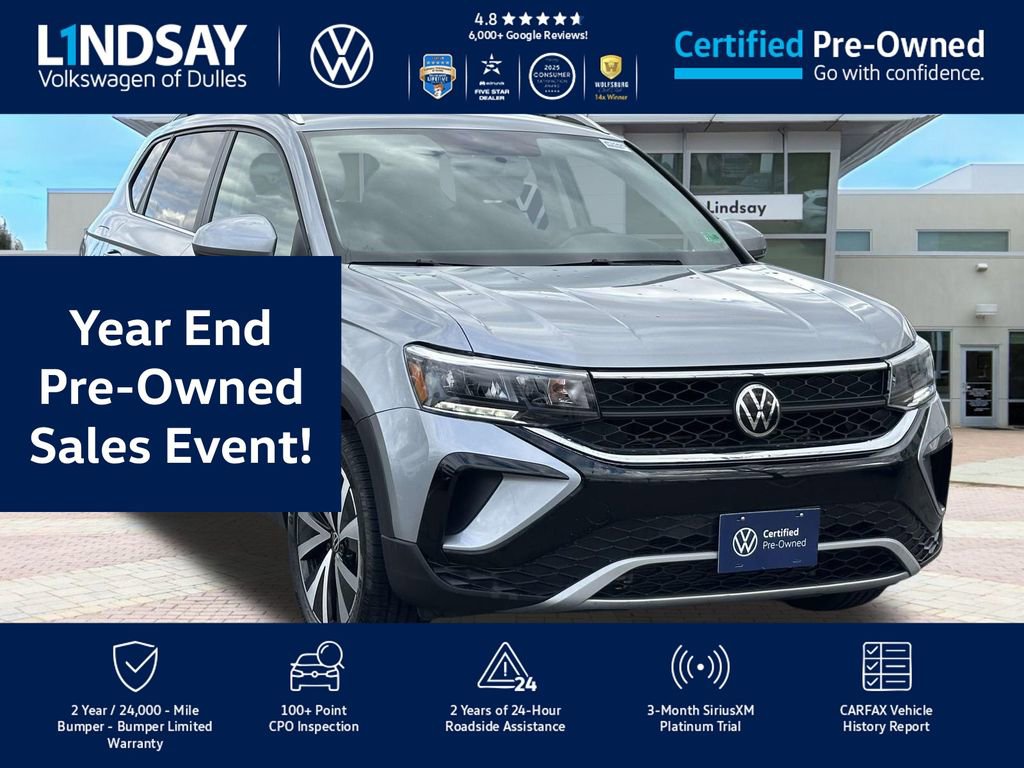 Used 2022 Volkswagen Taos SE image 1