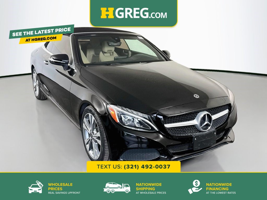 Used 2018 Mercedes-Benz C 300 Cabriolet image 1