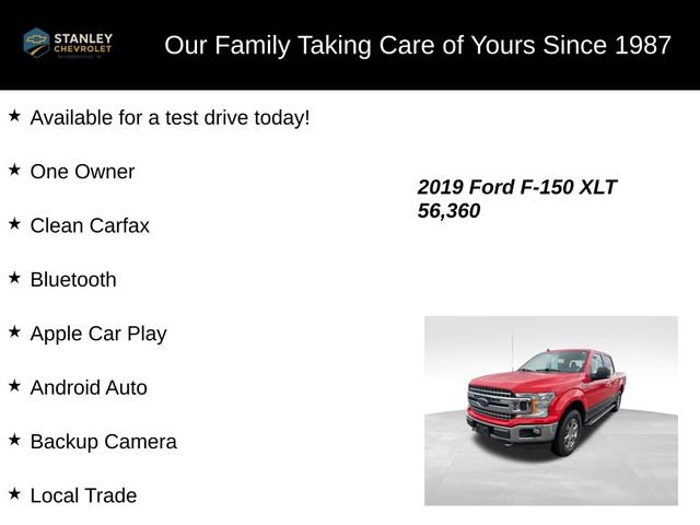 Used 2019 Ford F150 XLT w/ Equipment Group 302A Luxury AWD/4WD image 9