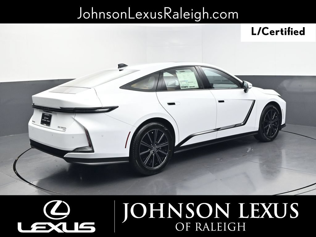 Certified 2026 Lexus ES 350h AWD w/ Cold Area Package image 9
