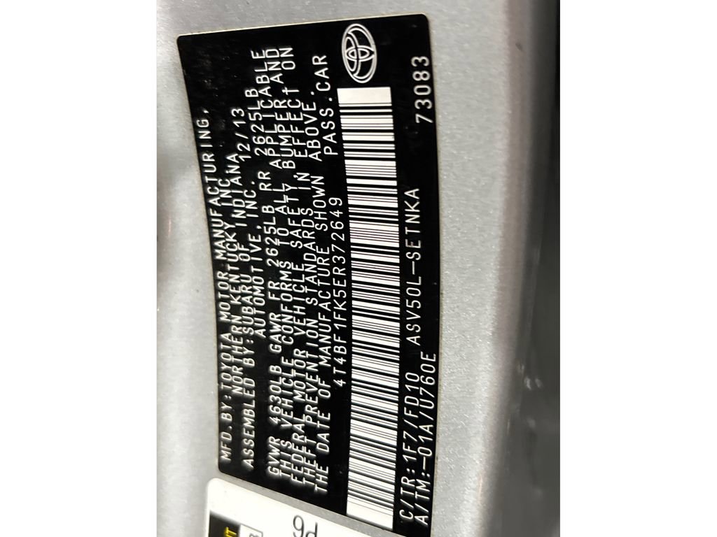 Used 2014 Toyota Camry LE image 12