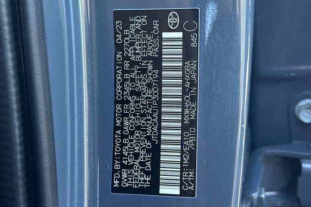 Used 2023 Toyota Prius XLE FWD image 33