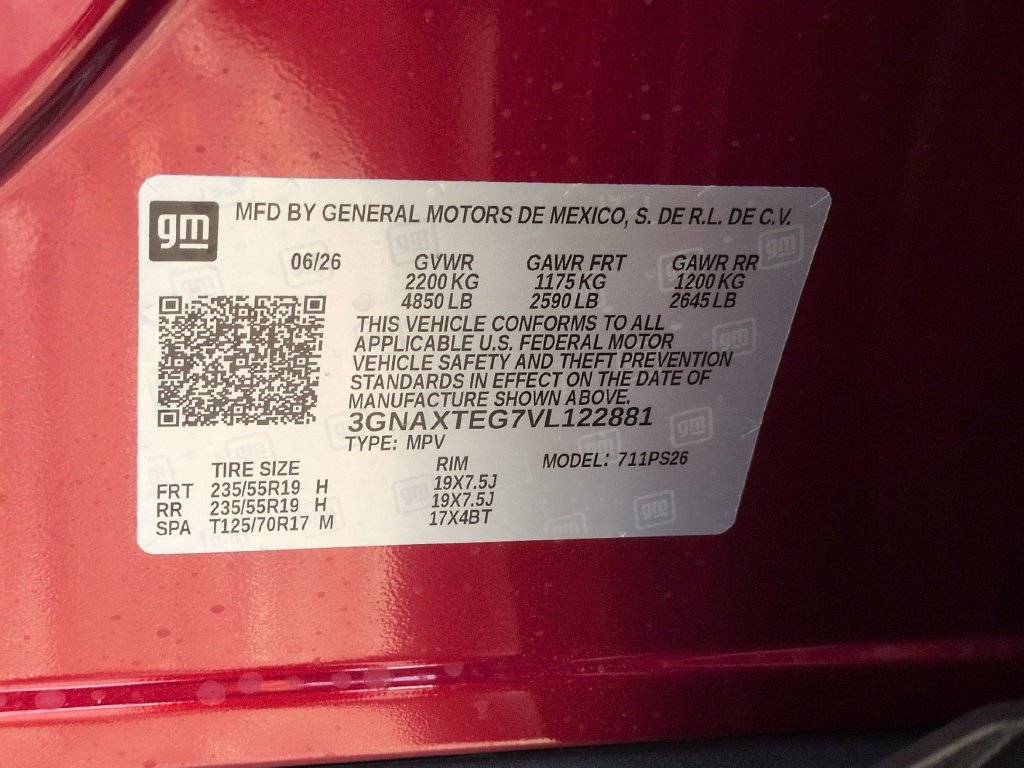 New 2027 Chevrolet Equinox RS w/ Safety and Technology Package AWD/4WD image 29