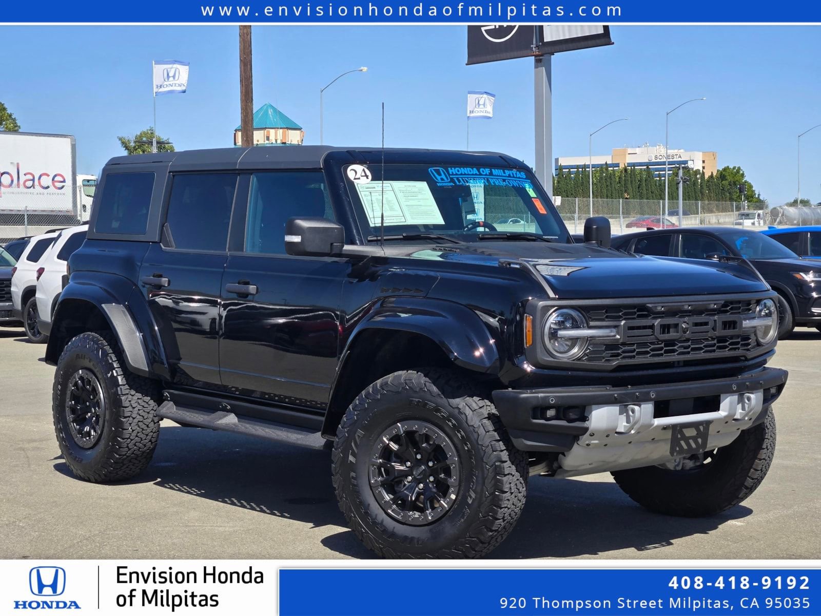 Used 2024 Ford Bronco Raptor w/ Interior Carbon Fiber Pack 6 AWD/4WD image 1