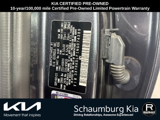 Certified 2022 Kia Sorento SX Prestige AWD/4WD image 37