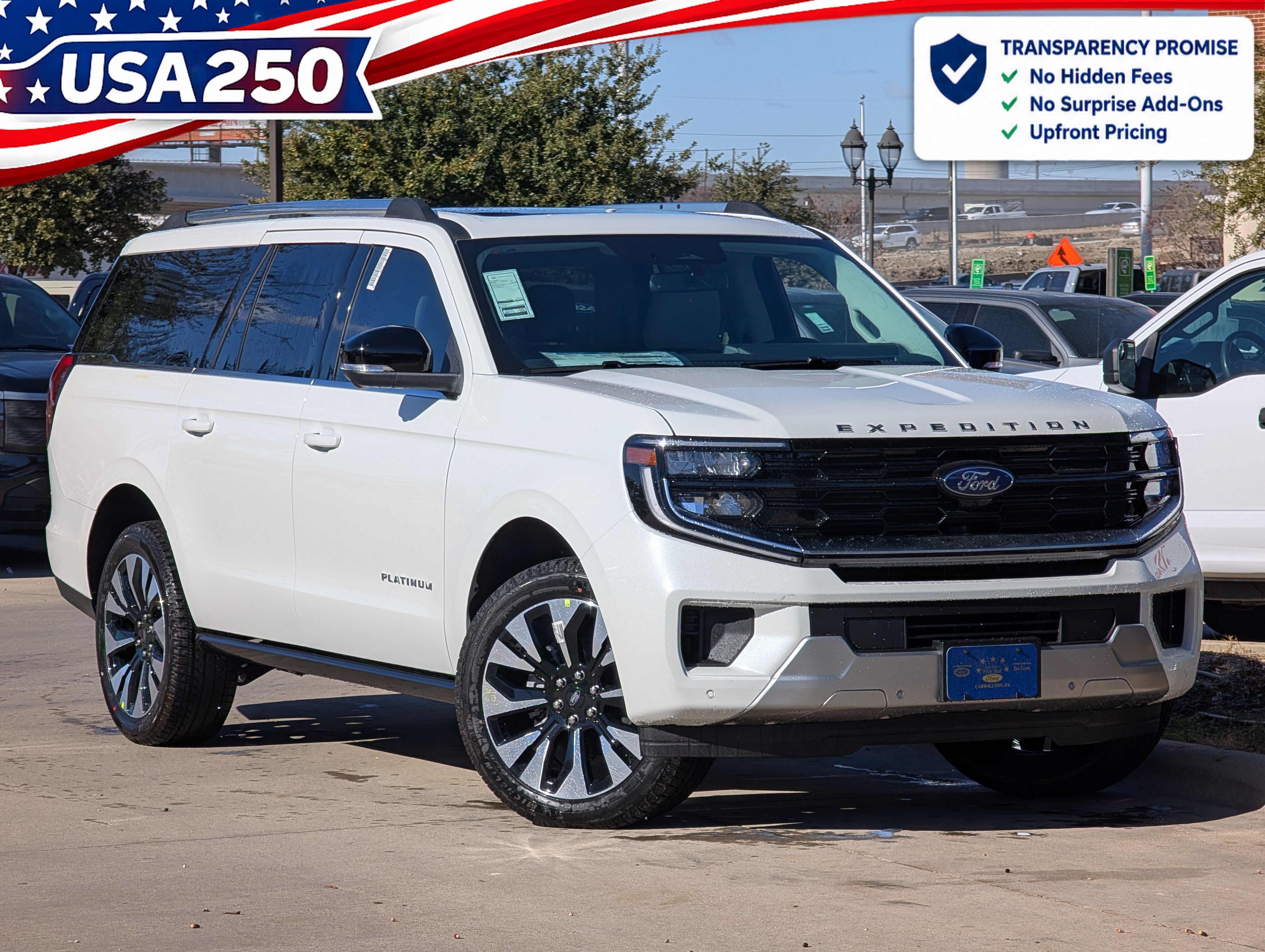 New 2026 Ford Expedition Max Platinum w/ Driver's Package AWD/4WD image 1
