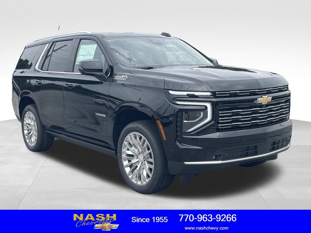 New 2026 Chevrolet Tahoe High Country
