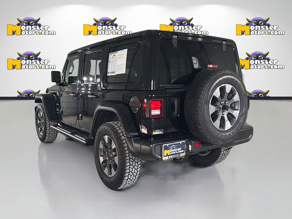 Used 2021 Jeep Wrangler Unlimited Sahara w/ Uconnect 4C Nav & Sound Group AWD/4WD image 7