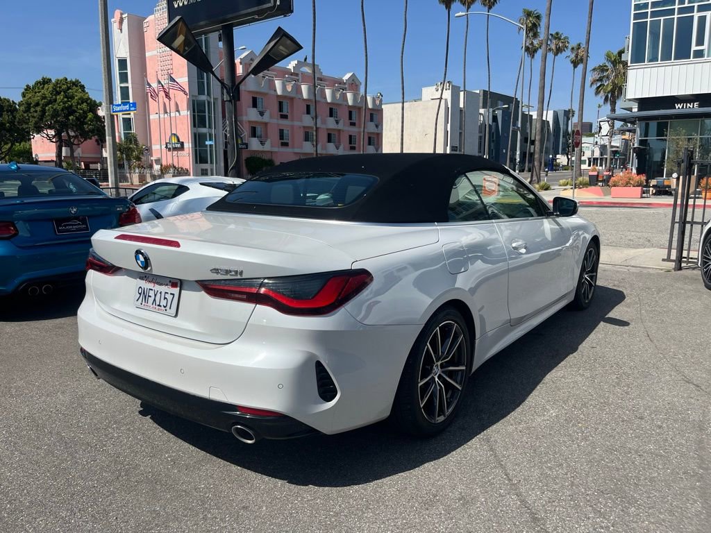 Used 2025 BMW 430i Convertible w/ Premium Package RWD image 5