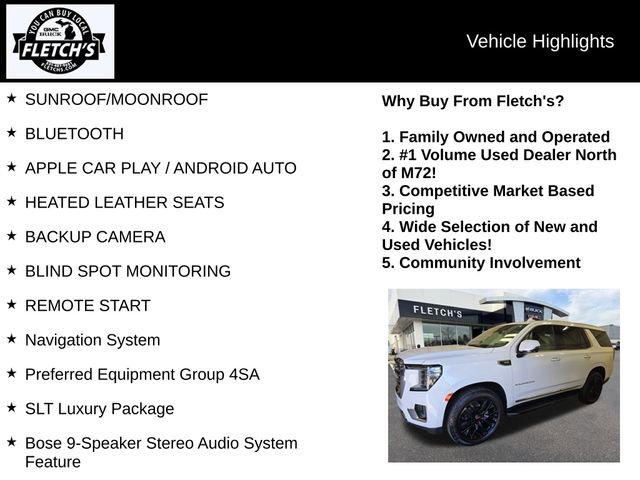 Used 2022 GMC Yukon SLT w/ SLT Luxury Package AWD/4WD video 2