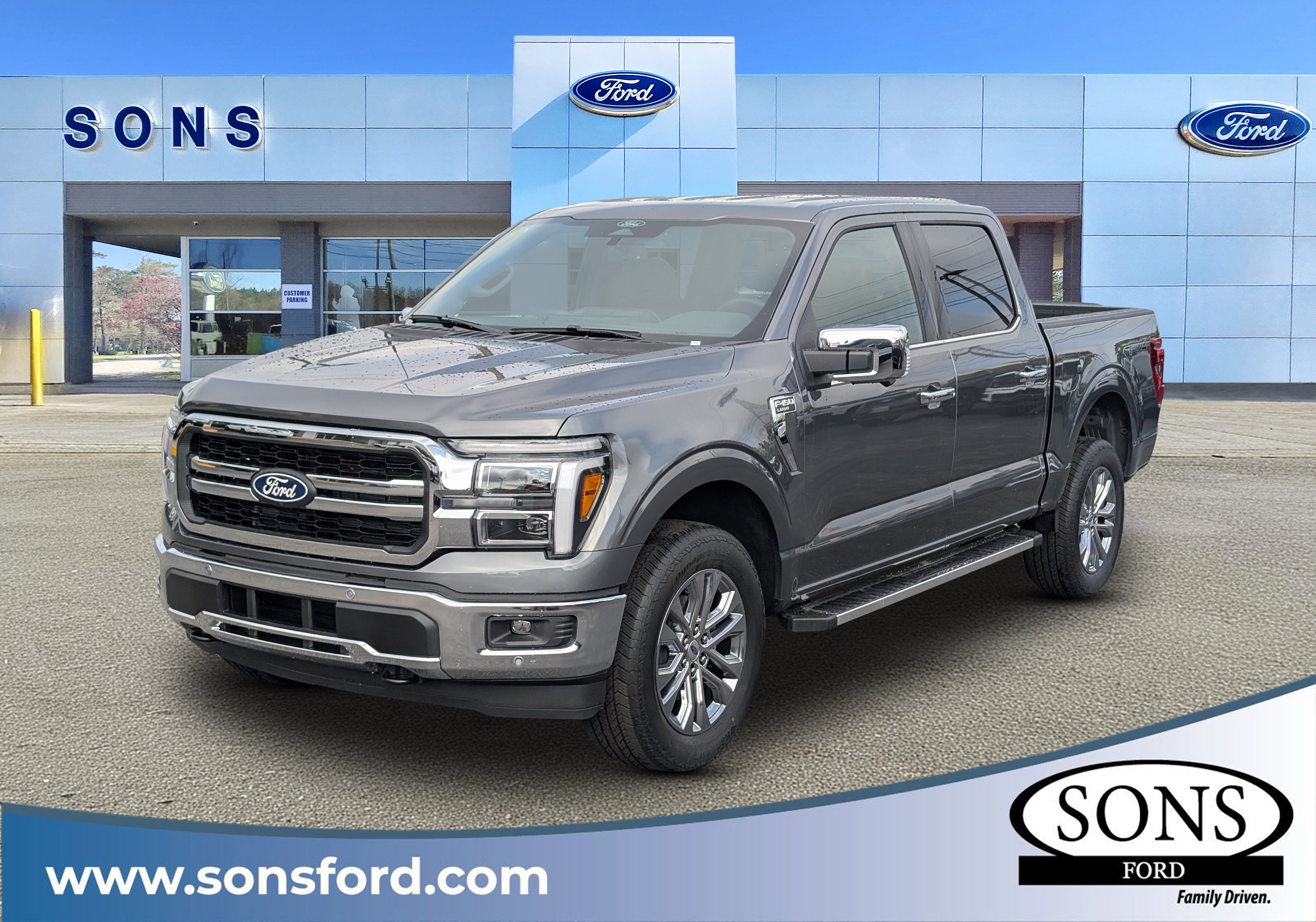 New 2026 Ford F150 Lariat w/ Equipment Group 501A Mid