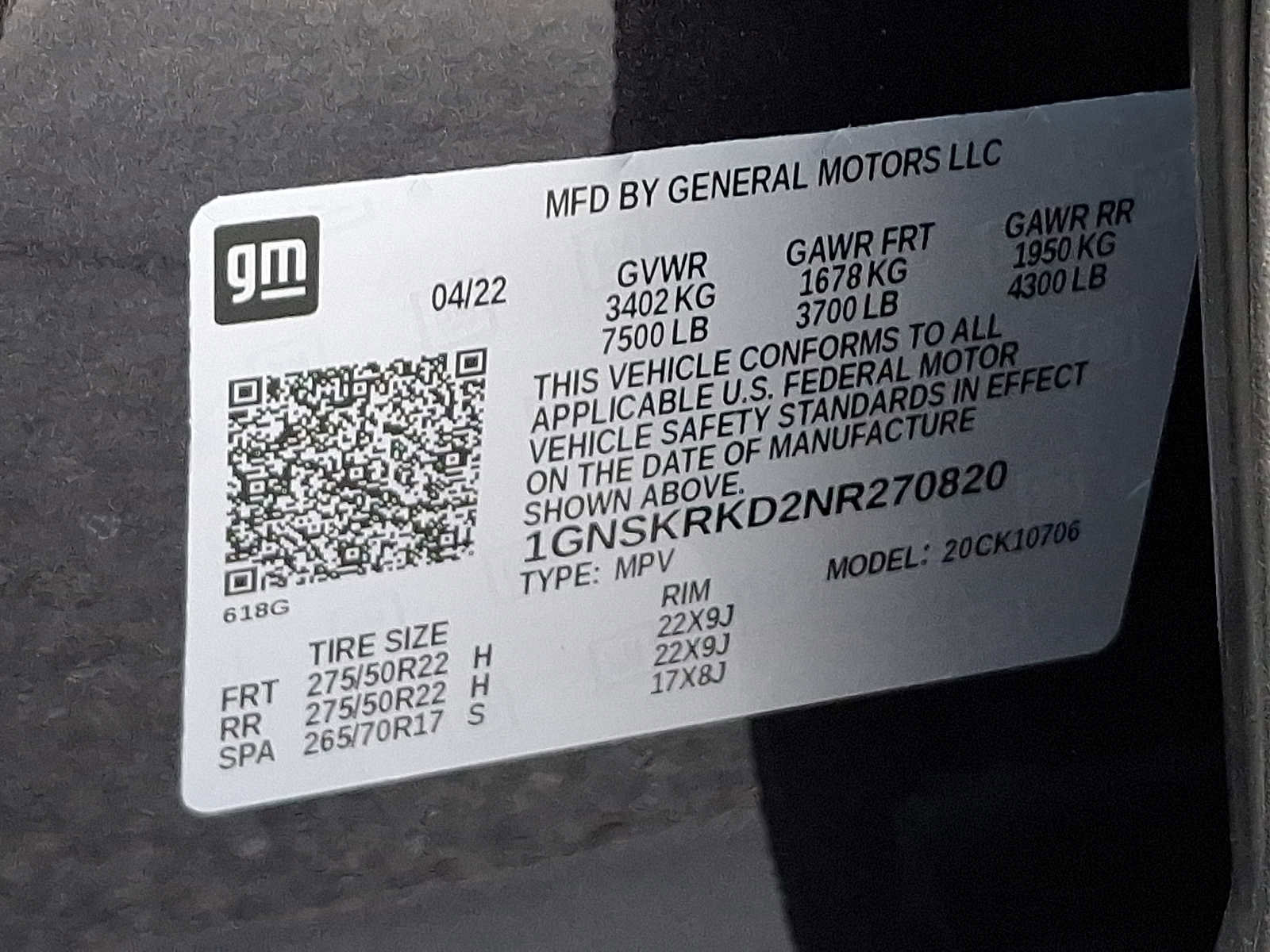 Used 2022 Chevrolet Tahoe RST w/ Luxury Package image 27