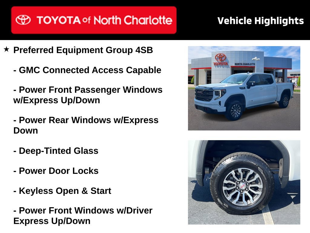Used 2023 GMC Sierra 1500 AT4 w/ AT4 Premium Package AWD/4WD image 4