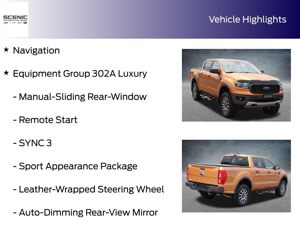 Used 2019 Ford Ranger XLT w/ Equipment Group 302A Luxury AWD/4WD image 5