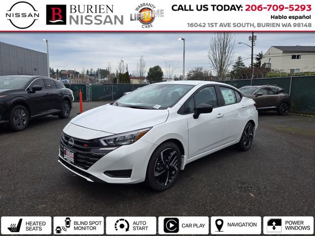 New 2025 Nissan Versa SR w/ Trunk Package