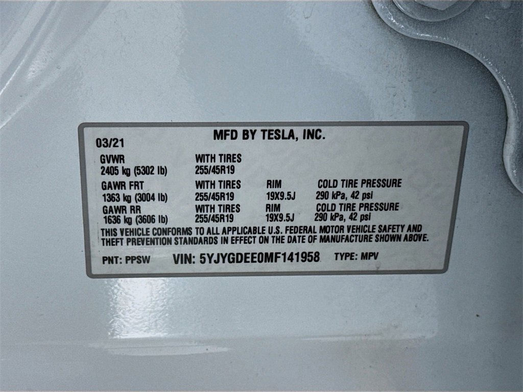 Used 2021 Tesla Model Y Long Range image 60