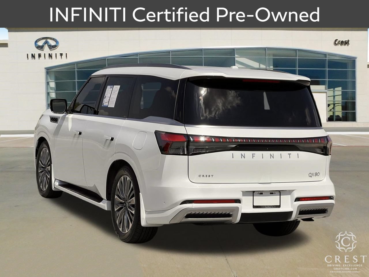Certified 2026 INFINITI QX80 Luxe w/ Cargo Package RWD image 8