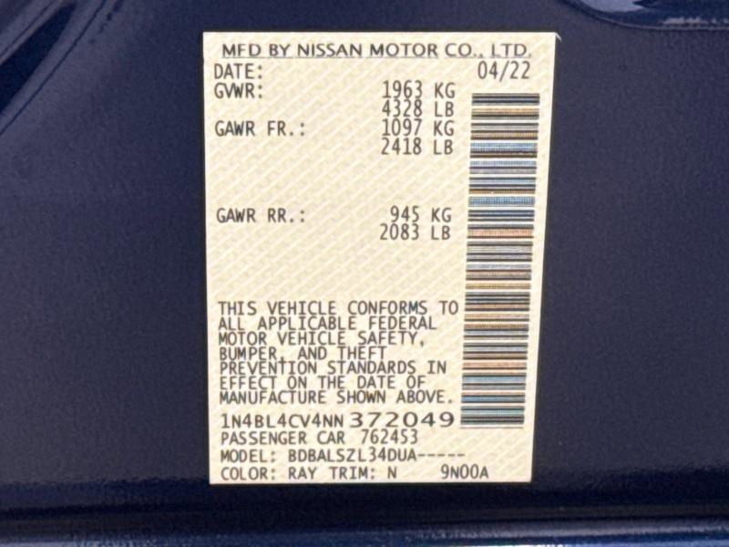 Used 2022 Nissan Altima 2.5 SR image 14