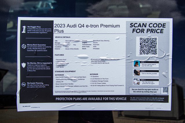 Used 2023 Audi Q4 e-tron Premium Plus w/ Premium Plus AWD/4WD image 29