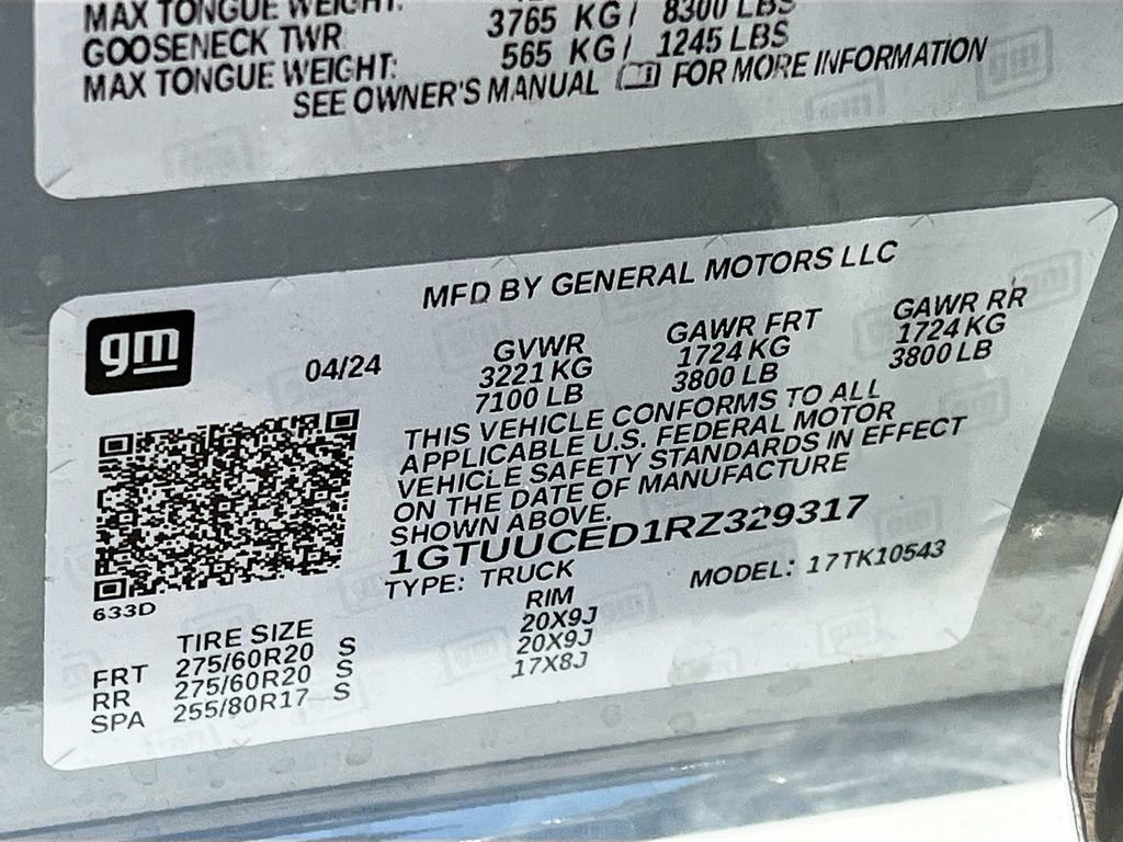 Used 2024 GMC Sierra 1500 Elevation image 32