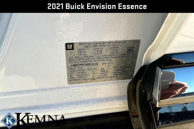 Used 2021 Buick Envision Essence w/ Sport Touring Package image 22