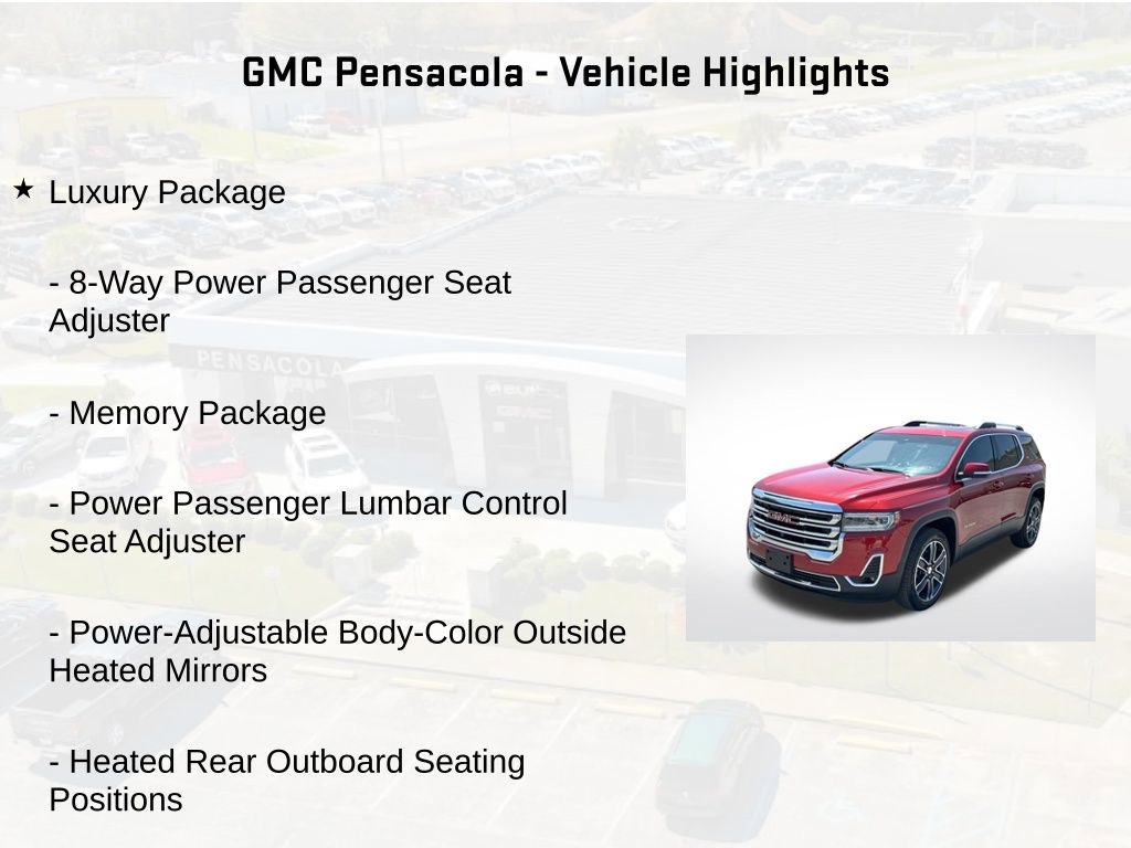 Certified 2022 GMC Acadia SLT w/ Technology Package FWD image 14