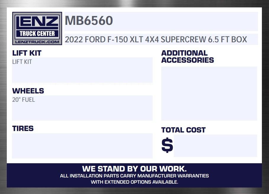 Used 2022 Ford F150 XLT w/ Equipment Group 301A Mid image 2