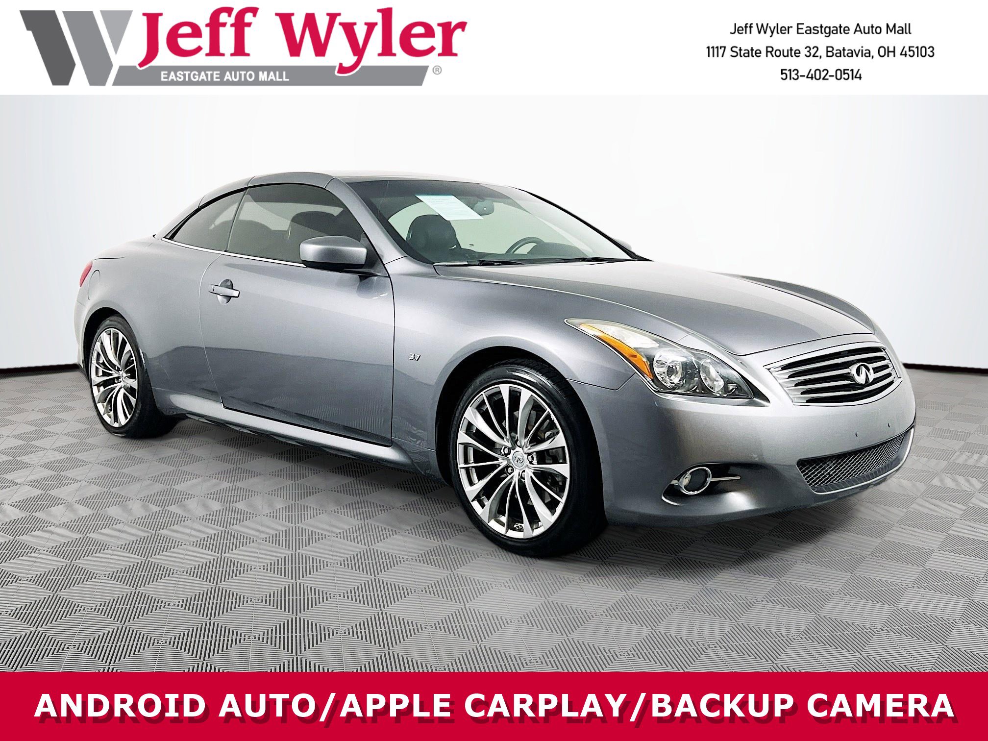 Used 2015 INFINITI Q60 Convertible w/ Premium Package