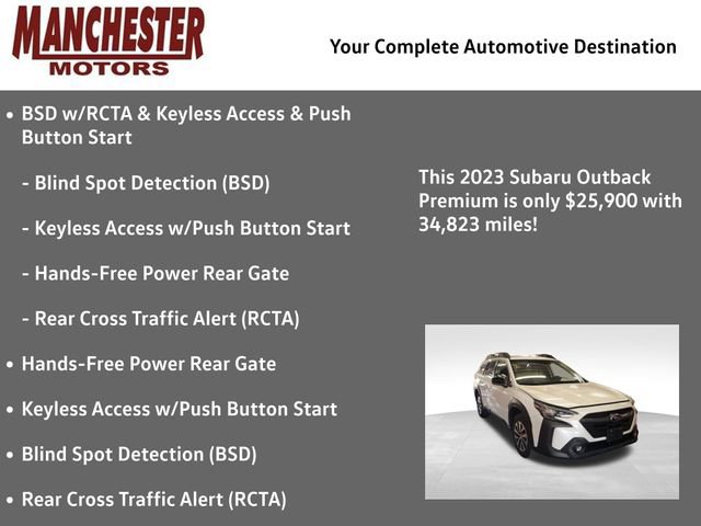 Used 2023 Subaru Outback Premium AWD/4WD image 2