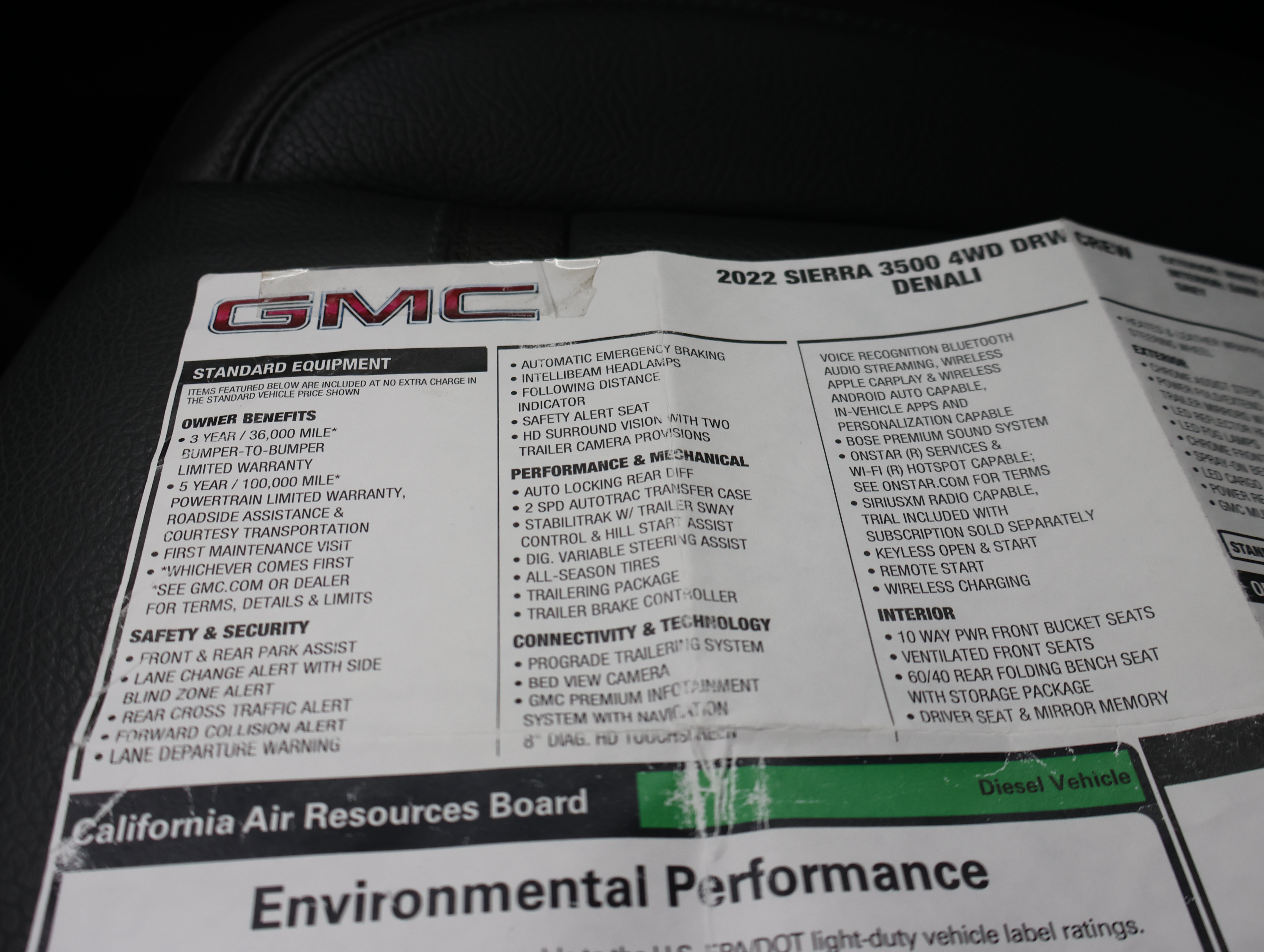 Used 2022 GMC Sierra 3500 Denali w/ Denali Ultimate Package AWD/4WD image 80