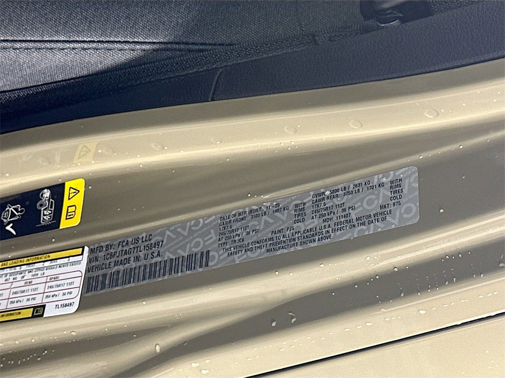 New 2026 Jeep Gladiator Sport image 19