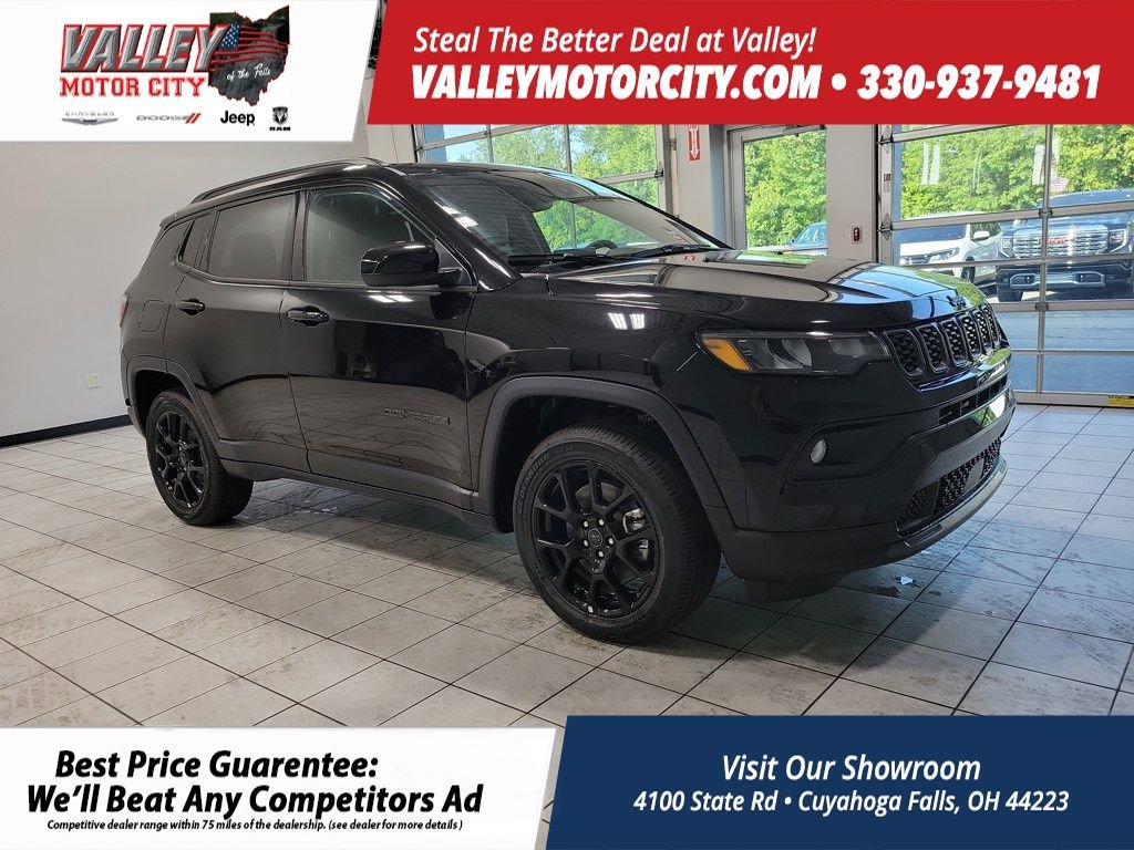 New 2025 Jeep Compass Latitude w/ Sun and Sound Group