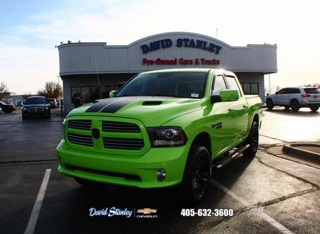 Used 2017 RAM 1500 Sport w/ Sublime Green Sport Package
