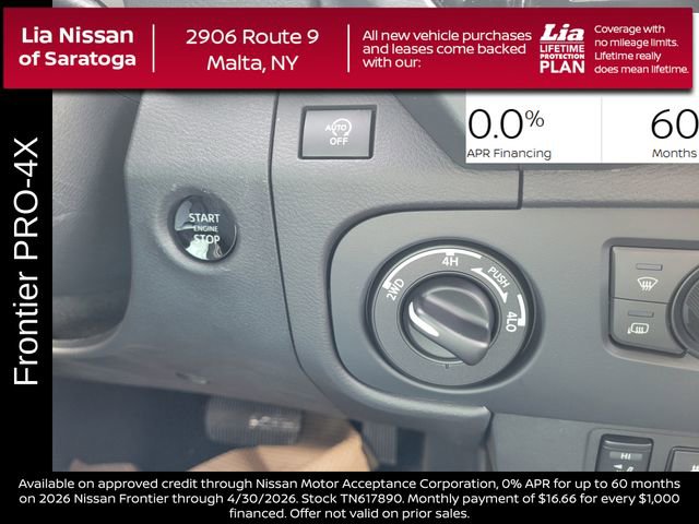 New 2026 Nissan Frontier PRO-4X w/ Pro-4x Convenience Package AWD/4WD image 25