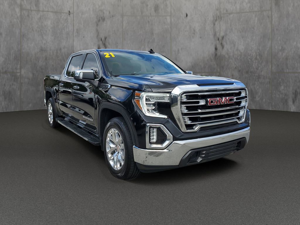 Used 2021 GMC Sierra 1500 SLT w/ SLT Premium Package RWD image 31