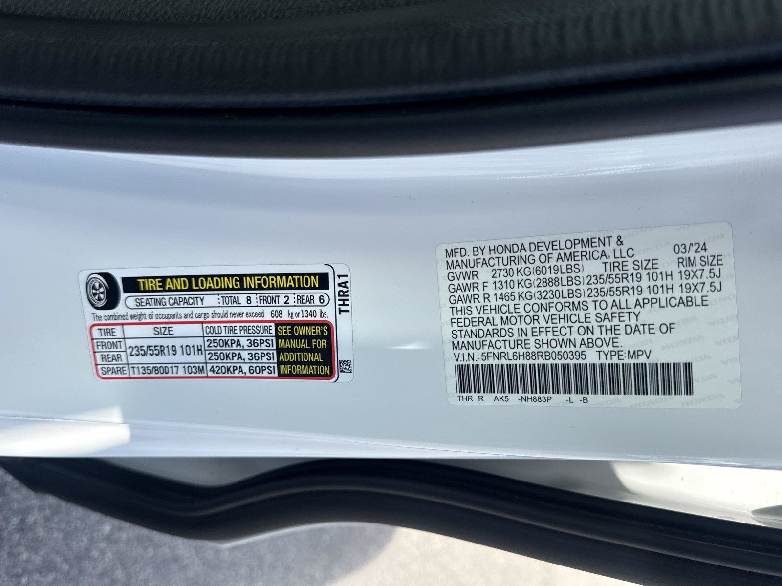 Used 2024 Honda Odyssey Touring image 27