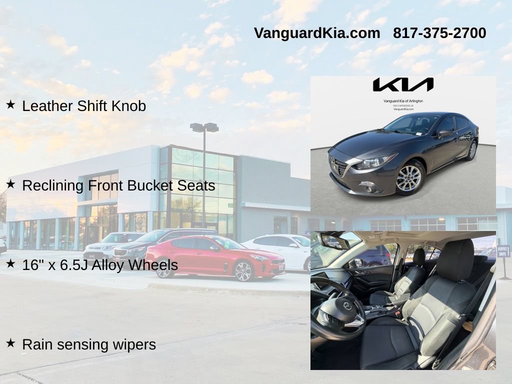 Used 2016 MAZDA MAZDA3 i Touring w/ Popular Equipment Package FWD image 18