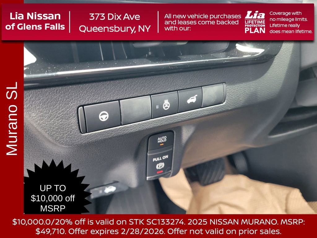 New 2025 Nissan Murano SL w/ Cargo Package image 16