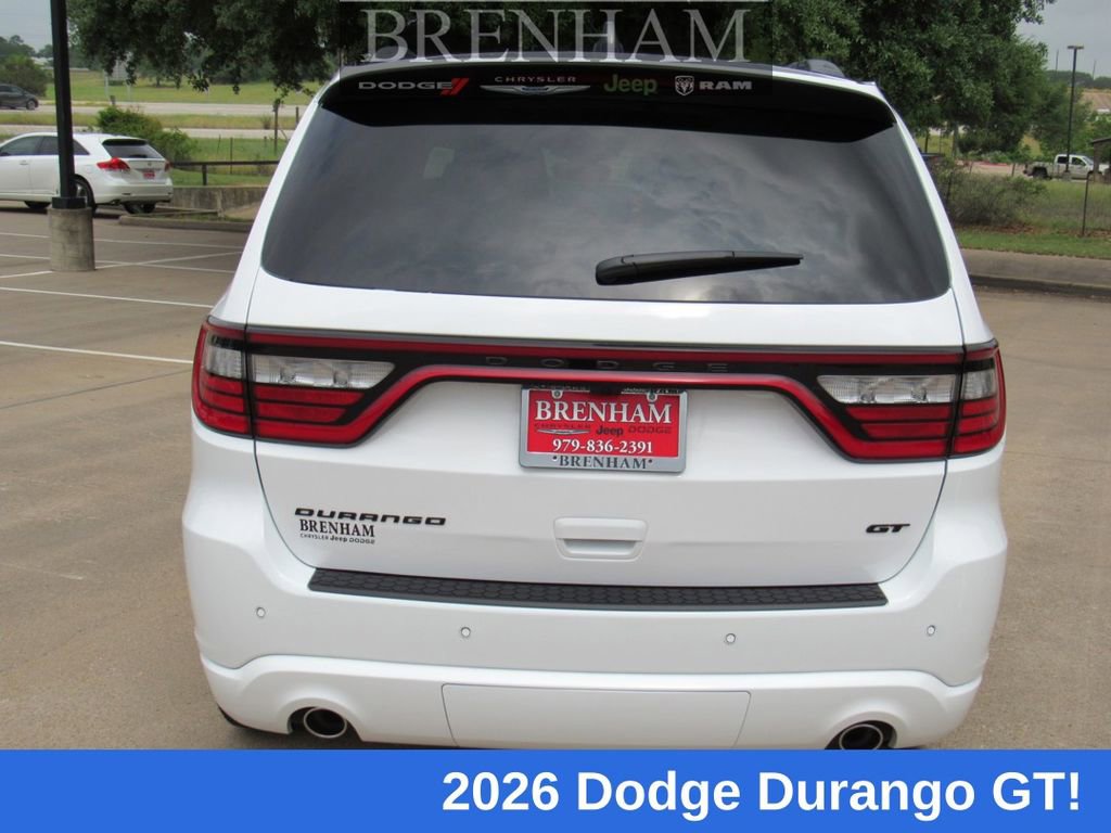 New 2026 Dodge Durango GT w/ Blacktop Package RWD image 5