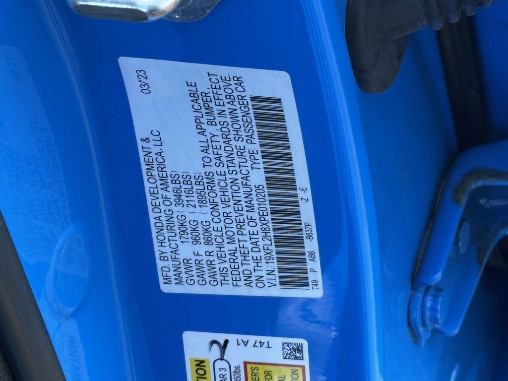 Certified 2023 Honda Civic Sport image 13