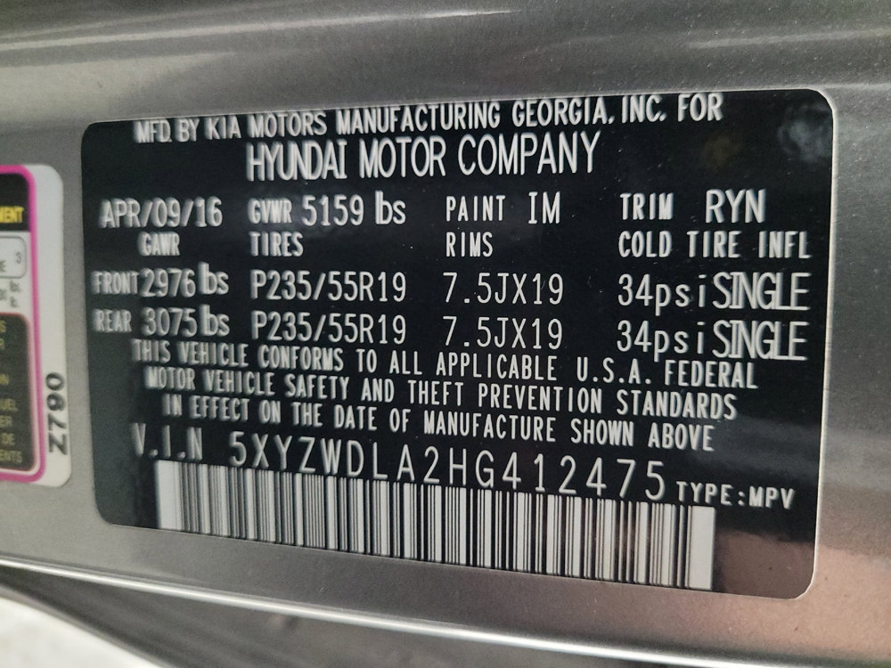 Used 2017 Hyundai Santa Fe Sport w/ 2.0T Ultimate Tech Package 05 image 33