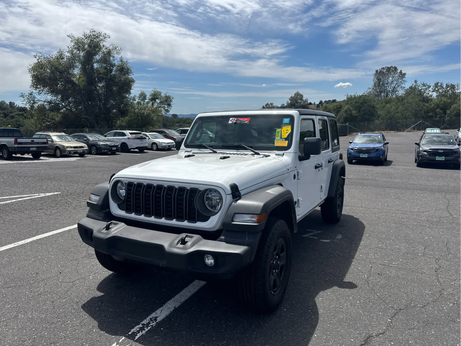 Used 2025 Jeep Wrangler Sport AWD/4WD image 1