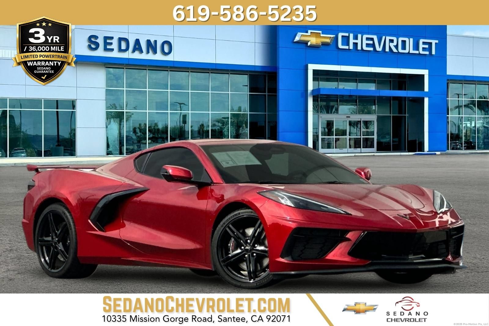 Used 2026 Chevrolet Corvette Stingray Coupe w/ Z51 Performance Package