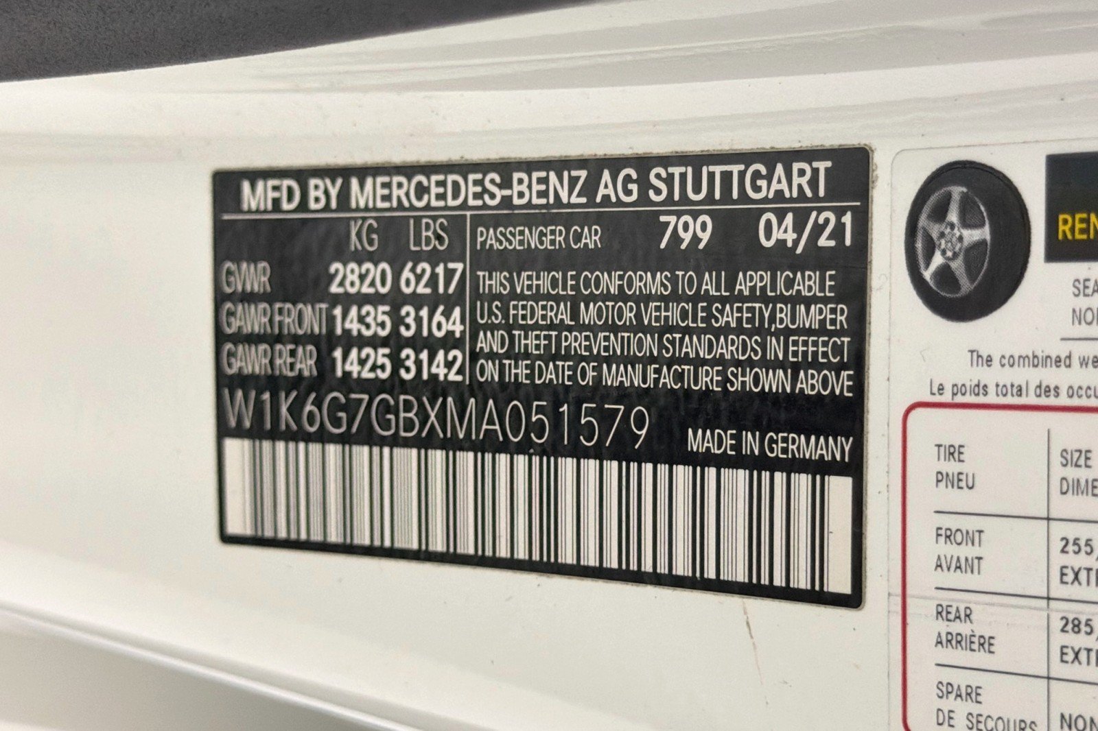 Certified 2021 Mercedes-Benz S 580 4MATIC Sedan image 27