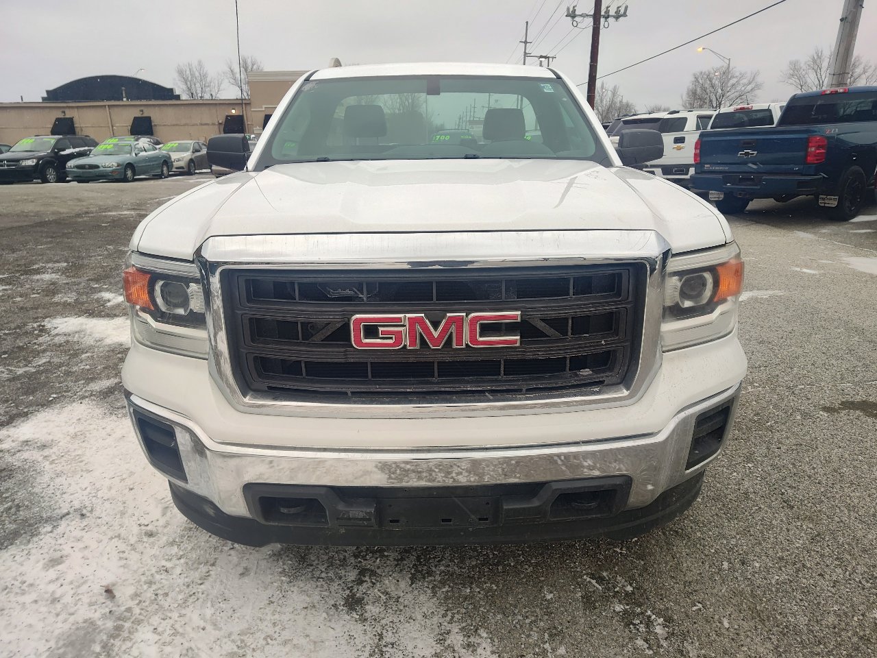 Used 2014 GMC Sierra 1500 4WD Reg Cab 133.0 w/ Snow Plow Prep Package image 2